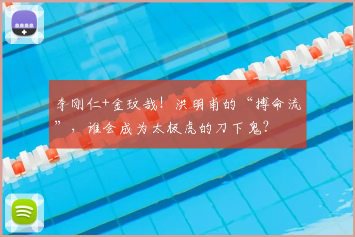 李刚仁+金玟哉!洪明甫的“搏命流”,谁会成为太极虎的刀下鬼?