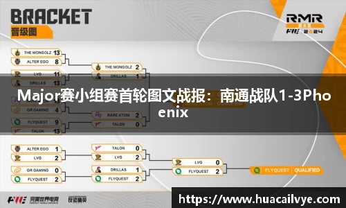 Major赛小组赛首轮图文战报：南通战队1-3Phoenix